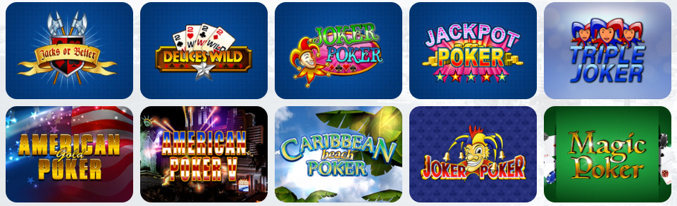 Video Poker MR FORTUNE CASINO